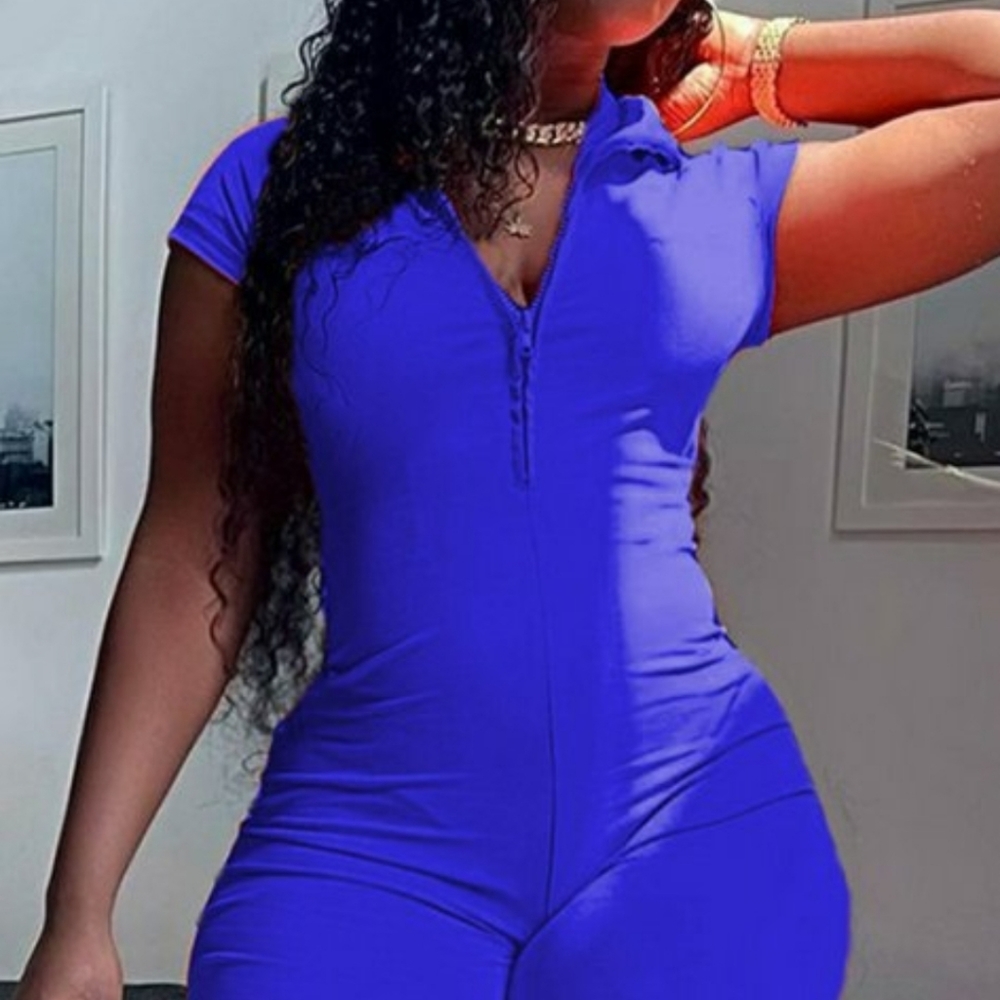 Blue romper